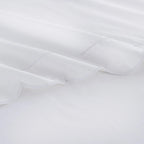 Scallop Frame Embroidered Cotton Percale Pillowcase Pair Mélange Home