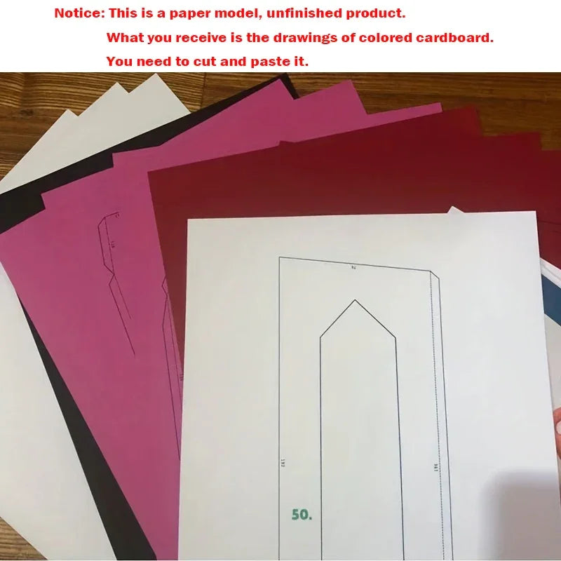 45cm Cat Egypt Bastet Paper Model Animal Papercraft 3d Diy Puzzles Educational Toys Creative Home Deco... - House Of Avana