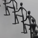 Sky Is the Limit Abstract Sculpture, side view - House Of Avana