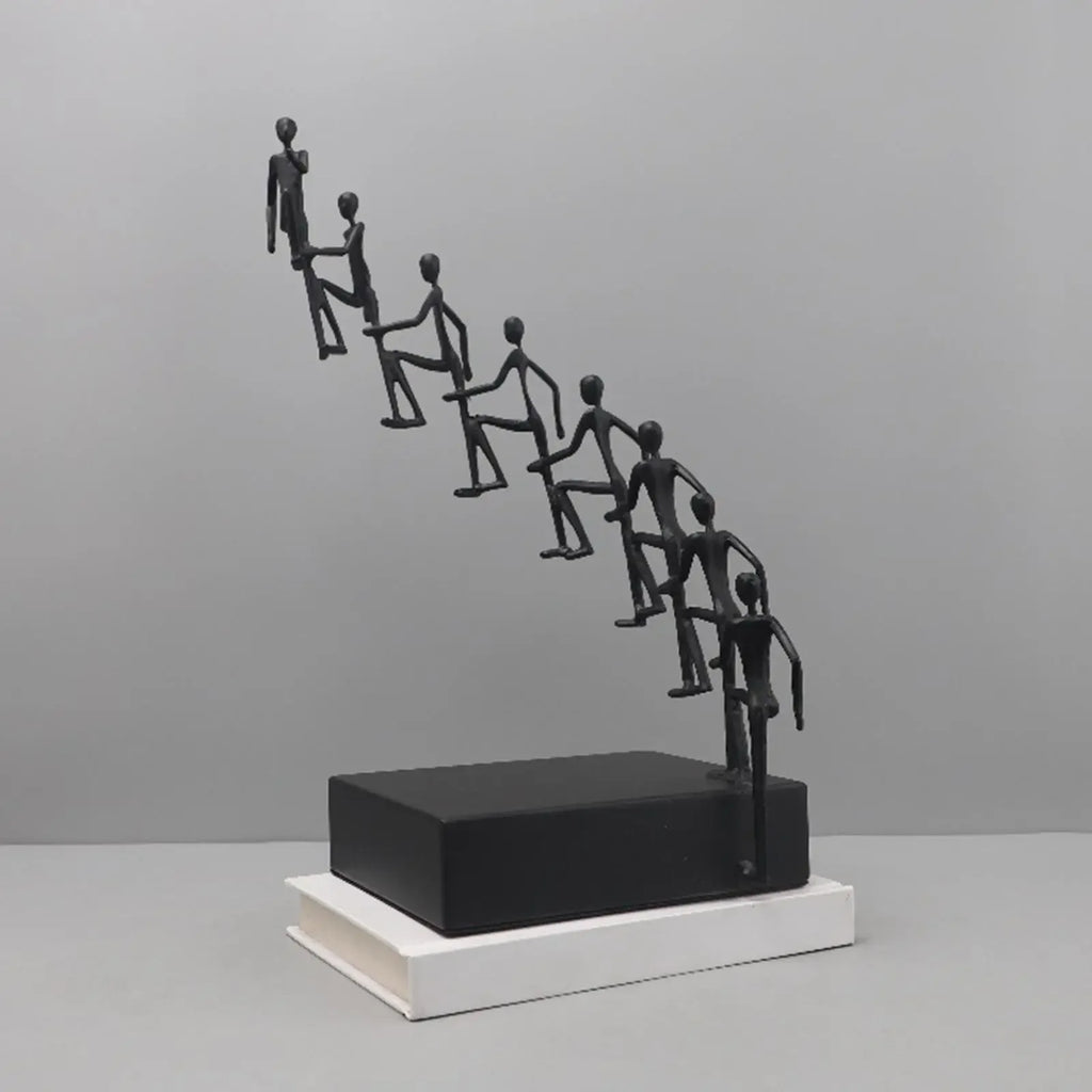 Sky Is the Limit Abstract Sculpture, angled view - House Of Avana