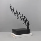 Sky Is the Limit Abstract Sculpture, angled view - House Of Avana