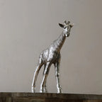 Vintage Style Giraffe Sculpture for Home Decor, back view - House Of Avana