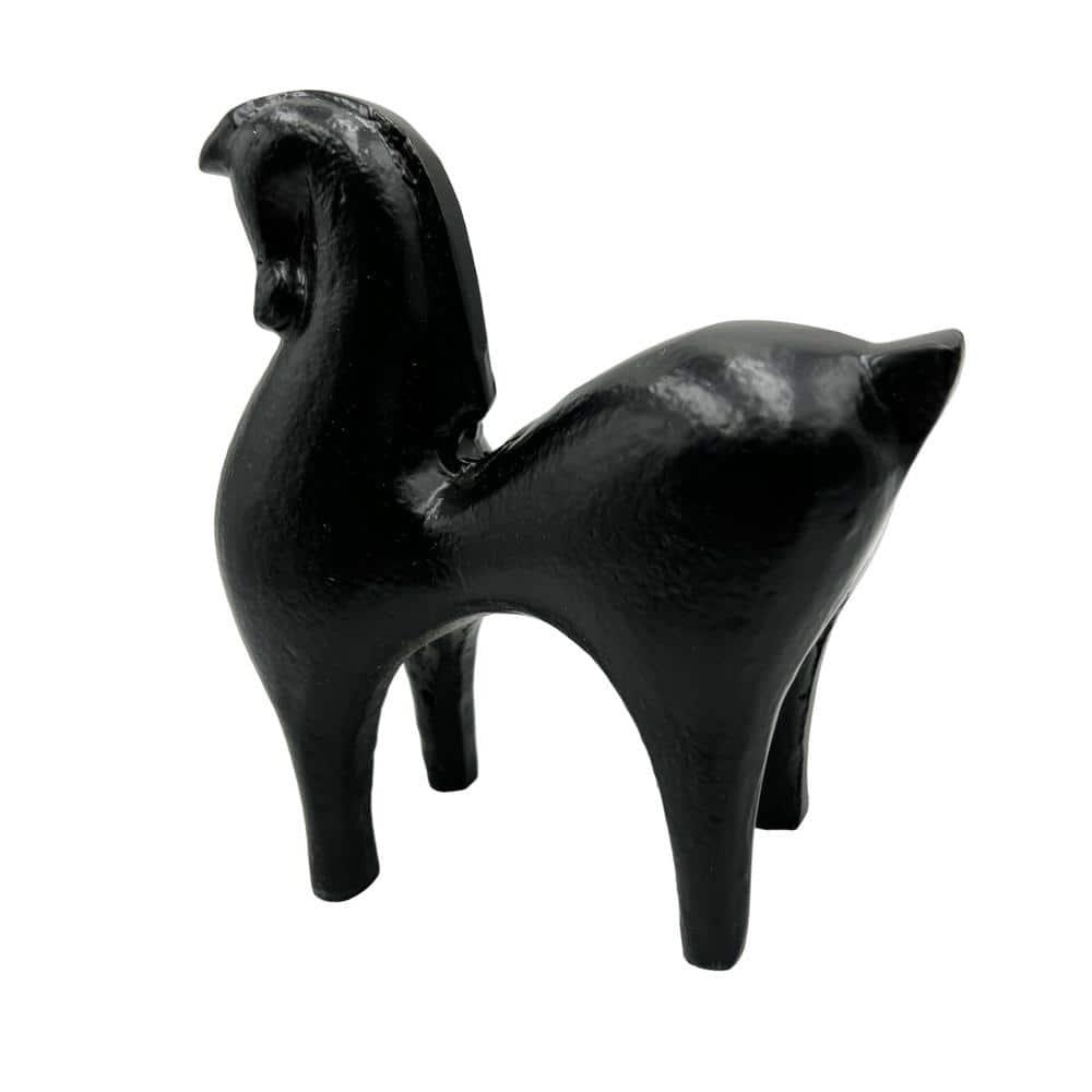 7 In. X In. X In. Metal Horse Sculpture Elegant Horse Sculpture Adds Sophistication to Any Space... - House Of Avana