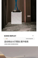 Modern Sculpture - Simple Vertical Ornament, angled view - House Of Avana