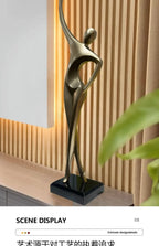 Modern Sculpture - Simple Vertical Ornament, close-up view - House Of Avana