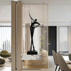 Modern Sculpture - Simple Vertical Ornament, front view - House Of Avana