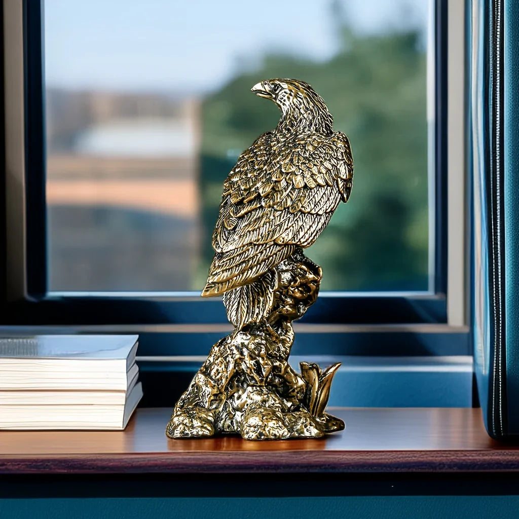Eagle Decoration, Resin Sculpture Crafts, Carved Decorative Statues, Home Living Room Decoration,... - House Of Avana