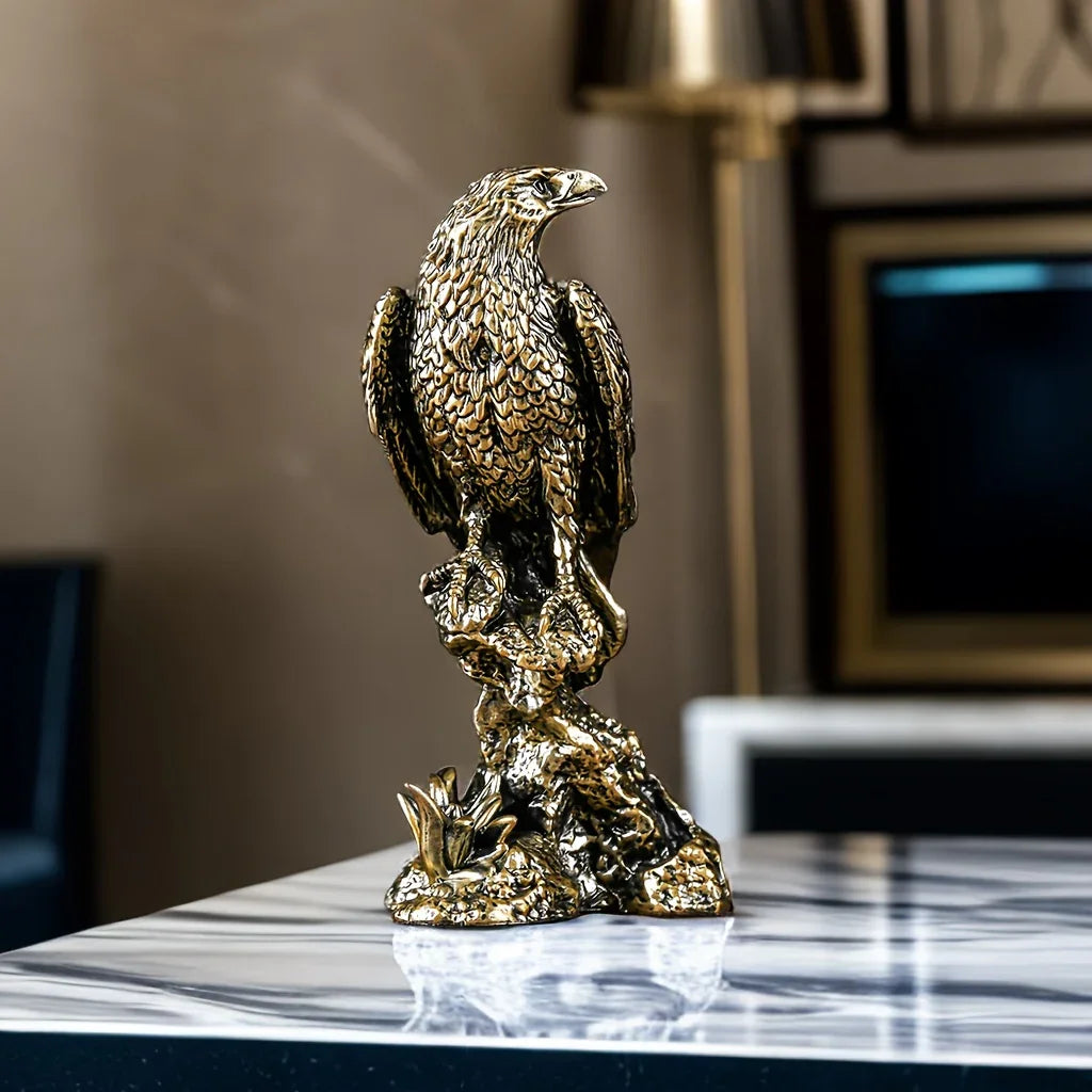 Eagle Decoration, Resin Sculpture Crafts, Carved Decorative Statues, Home Living Room Decoration,... - House Of Avana