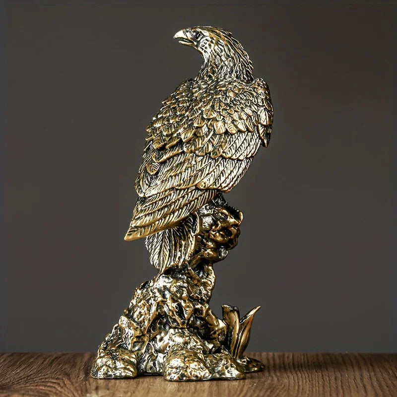 Eagle Decoration, Resin Sculpture Crafts, Carved Decorative Statues, Home Living Room Decoration,... - House Of Avana