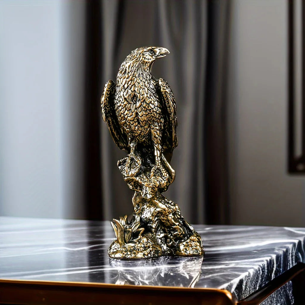 Eagle Decoration, Resin Sculpture Crafts, Carved Decorative Statues, Home Living Room Decoration,... - House Of Avana