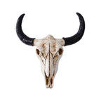 Vintage Collectible Unique Bull Head Sculpture - Cow-inspired Wall Hanging Ornament for Home and Office... - House Of Avana
