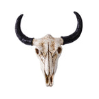 Vintage Collectible Unique Bull Head Sculpture - Cow-inspired Wall Hanging Ornament for Home and Office... - House Of Avana