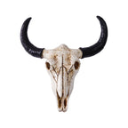 Vintage Collectible Unique Bull Head Sculpture - Cow-inspired Wall Hanging Ornament for Home and Office... - House Of Avana