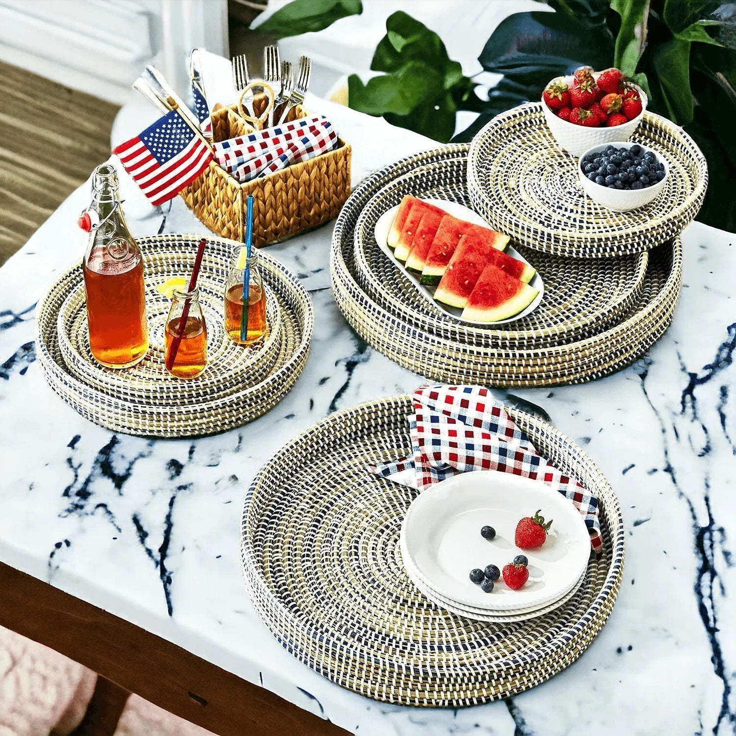 Seagrass Trays - 6 Sizes Gia Roma