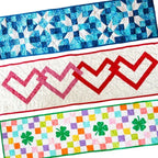 Seasonal Quilted Table Runner Kit Bundle - Winter/Spring Block Party Quilt Co