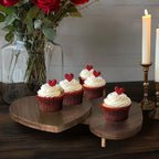 Collapsible Triple Heart Serving Board Decor Steals