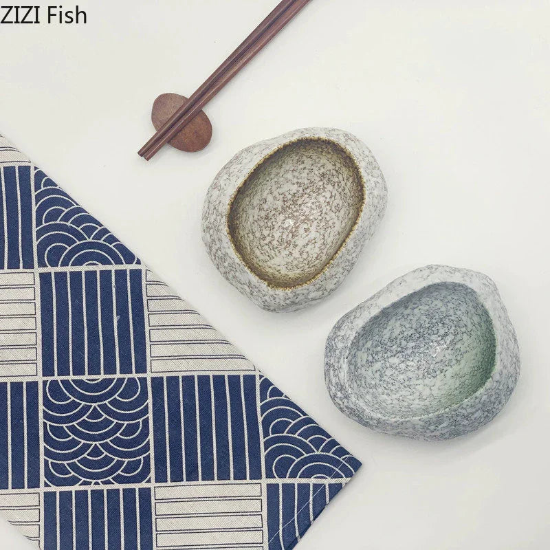 Ceramic Stone Style Serving Bowl - House Of Avana [[SKU:HOA-PNT-408]]