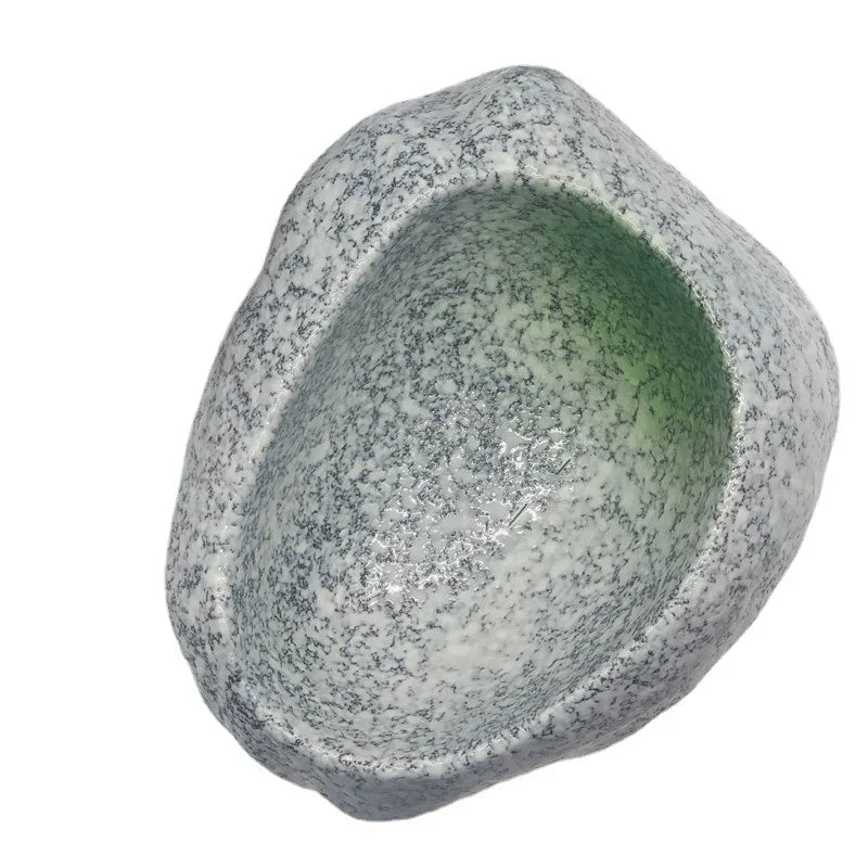 Ceramic Stone Style Serving Bowl - House Of Avana [[SKU:HOA-PNT-408]]