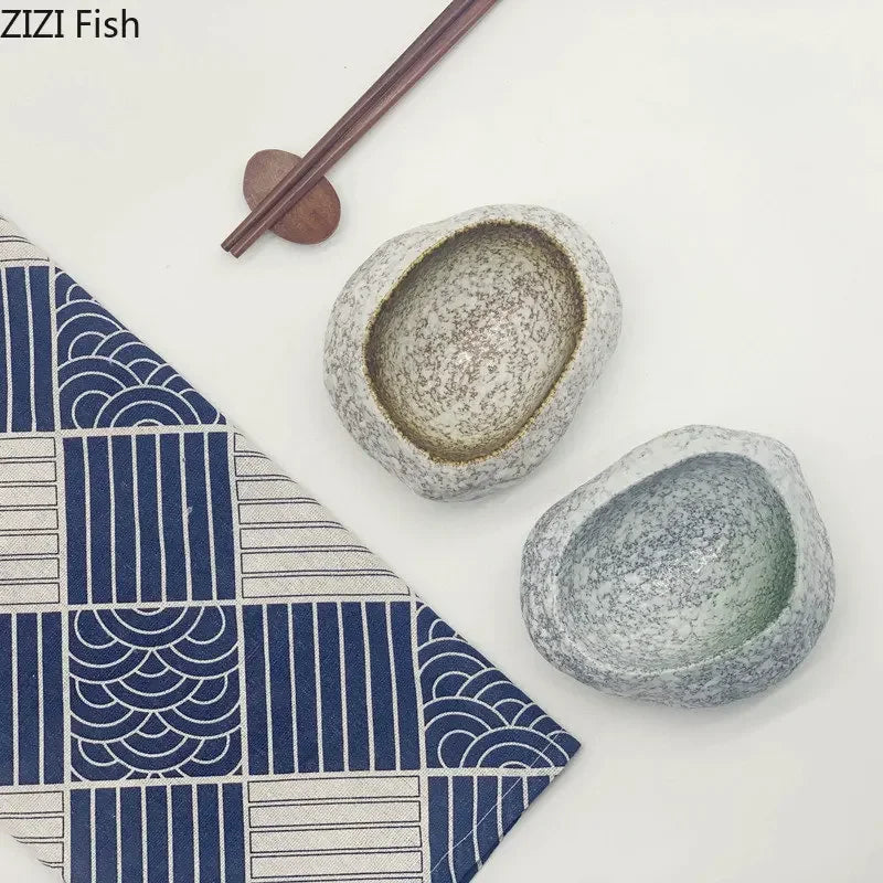 Ceramic Stone Style Serving Bowl - House Of Avana [[SKU:HOA-PNT-408]]