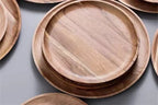 Serving Platter - Eco-Friendly Wood Round