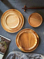 Serving Platter - Eco-Friendly Wood Round