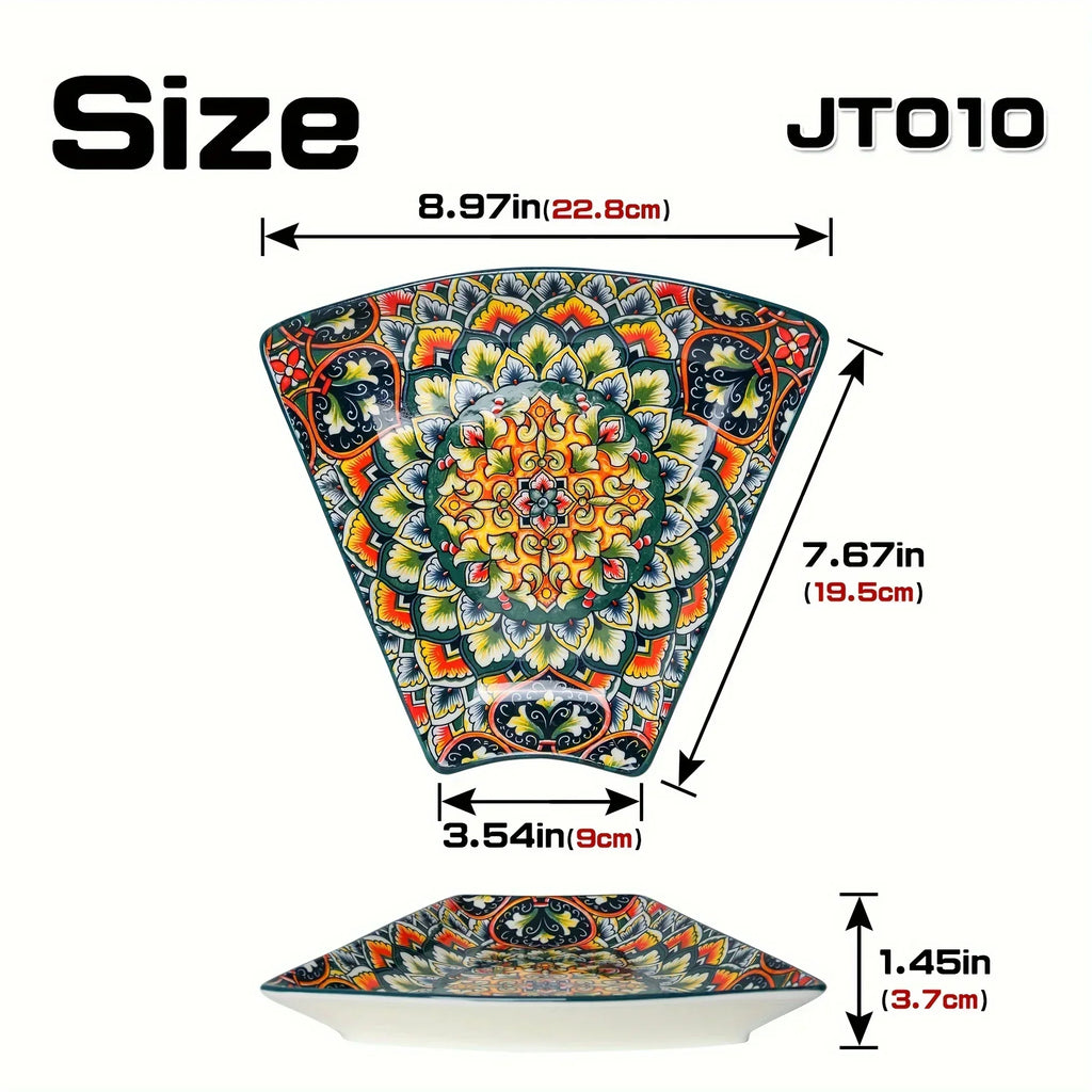 Serving Platter - Lacquered Ceramic Tiered