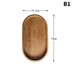 Oval Wooden Serving Tray Platter - House Of Avana [[SKU:HOA-PNT-409]]