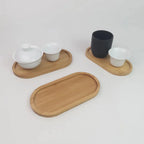 Oval Wooden Serving Tray Platter - House Of Avana