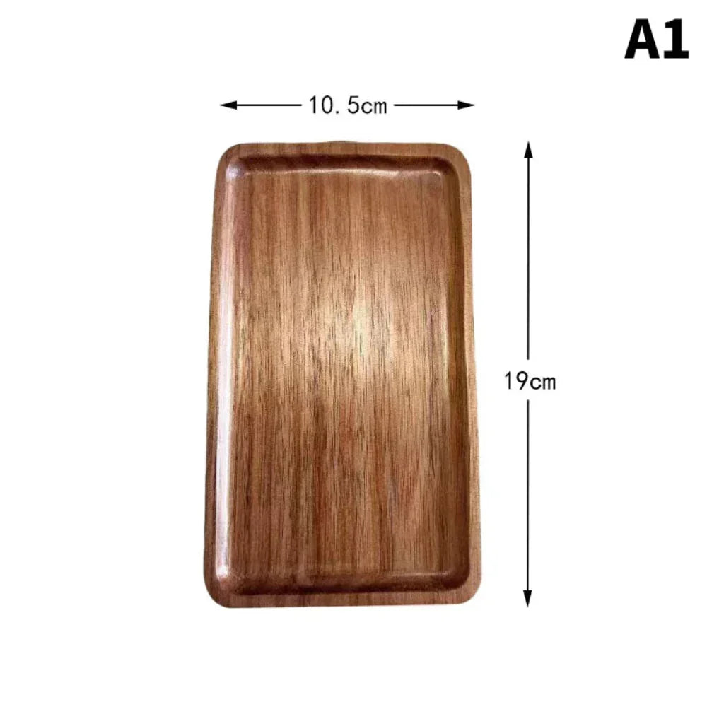 Oval Wooden Serving Tray Platter - House Of Avana