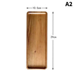 Oval Wooden Serving Tray Platter - House Of Avana