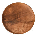 Serving Tray - Wooden Acacia Round, top view - House Of Avana [[SKU:HOA-KAC-403]]