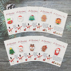 Set of 10, Adorable Resin Holiday Presents, Trendy Christmas Gifts, Pocket Hugs, Supportive Gifts for Loved Ones, Christmas Decorations House Of Avana