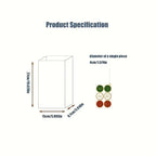 12pcs/set Includes 6 Different Patterns of High-Quality Gift Paper Bags And 6 Different Patterns of Labels, Featuring Snowman And Elk Elements, Can Hold Candy/Point/Snacks/Chocolate, Perfect for Holiday Atmosphere, 6 Differen House Of Avana