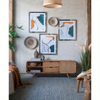 Set of 2, 4.5x4.3x8" Meditating Buddha Head Sculpture, Small House Of Avana