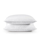 Set of 2 Machine Washable Down Feather Blend Pillow in King size