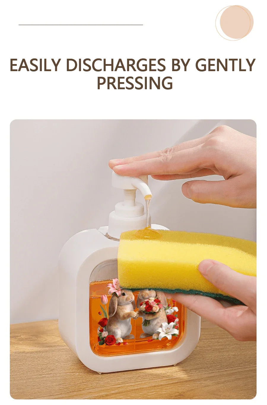 Shampoo Dispenser - Refillable Ceramic