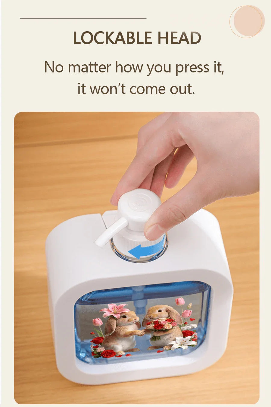 Shampoo Dispenser - Refillable Ceramic