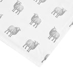 Sheep Printed Duvet Set Mélange Home