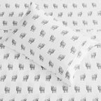 Sheep Printed Sheet Set Mélange Home