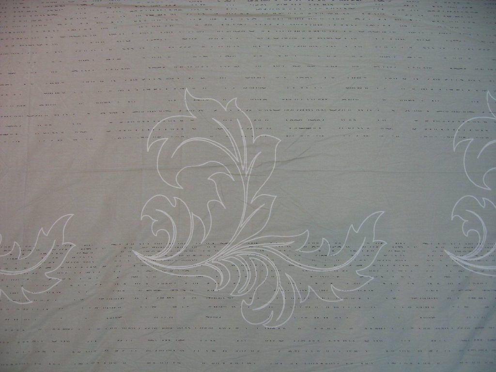 DaDa Bedding Jacquard Paisley Floral Leaves Flat Sheet & Pillow Cases Set - Twin 2-Pieces (FS8197) DaDalogy Bedding Collection