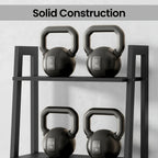 5-tier Ladder Shelf, Storage Rack Bookcase with Steel Frame for Living Room, Home Office, Kitchen,... - House Of Avana