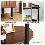 4-tier Open Bookshelf Inch High Floor Standing Display Bookcase Storage Rack with Storage Cabinets... - House Of Avana