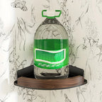 1-tier No-drill Wall-mounted Bathroom Corner Shelf - House Of Avana