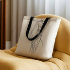Shoulder Bag - Minimalist Equestrian Cotton Large