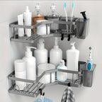 2-pack Corner Shower Stainless Steel Organizer - House Of Avana