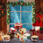 Siberian Fir Scented Soy Wax Candles for Christmas - House Of Avana