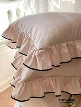 Silky Ruffle Pillowcases Ever Lasting