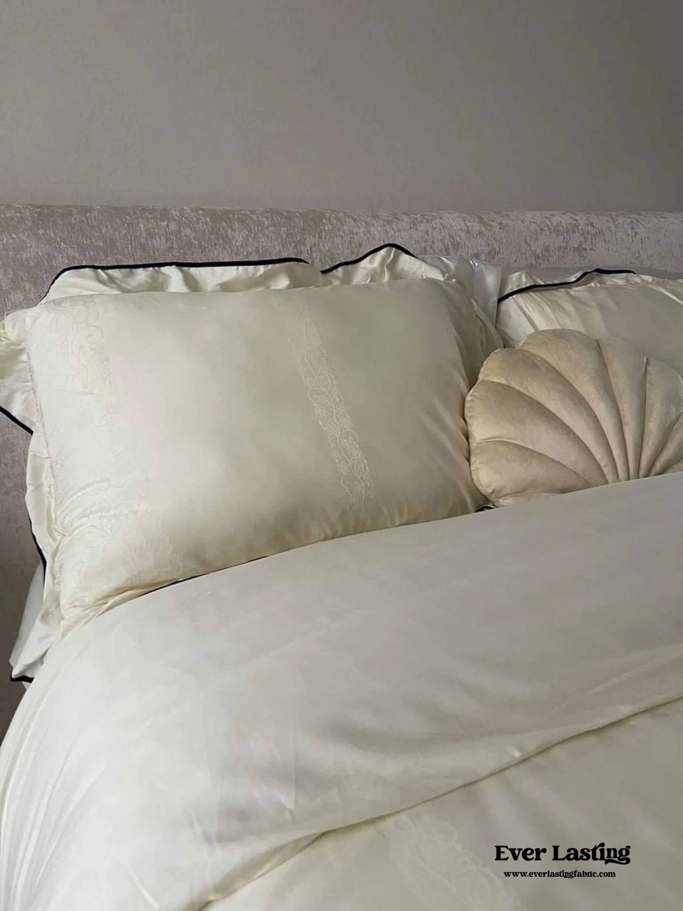 Silky Ruffle Pillowcases Ever Lasting