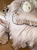 Silky Ruffle Pillowcases Ever Lasting