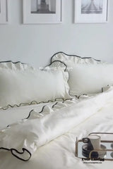 Silky Ruffle Pillowcases Ever Lasting